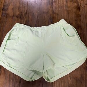 Athleta Light Green Shorts